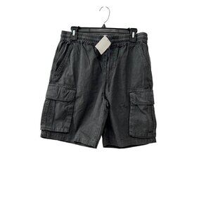 New PACSUN Size S Baggy Marc longline cargo shorts with Pockets Grey
